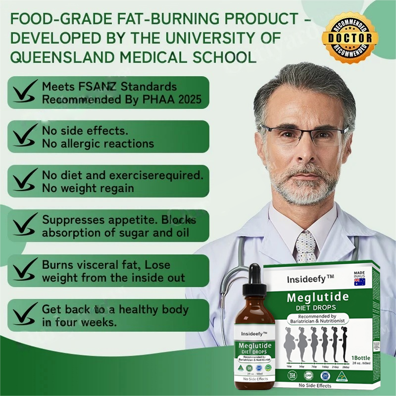 🍒Insideefy™ Meglutide Diet Drops - Made & Shipped From Australia👩⚕️