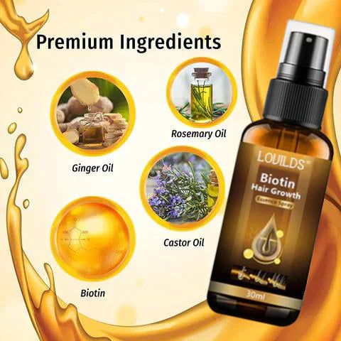 (🔥LAST DAY SALE-75% OFF) Lovilds™ Biotin Premium Hair Growth Serum