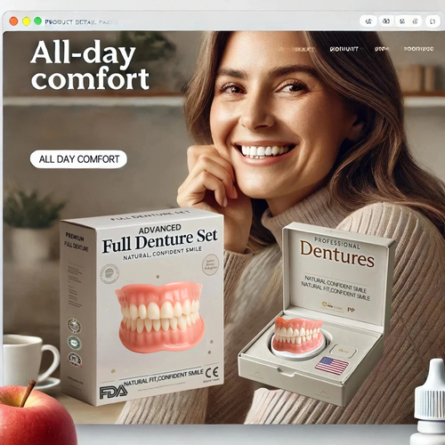 NESLEMY™-Advanced Full Denture Set (⏰Limited time discount last 30 minutes⏰)