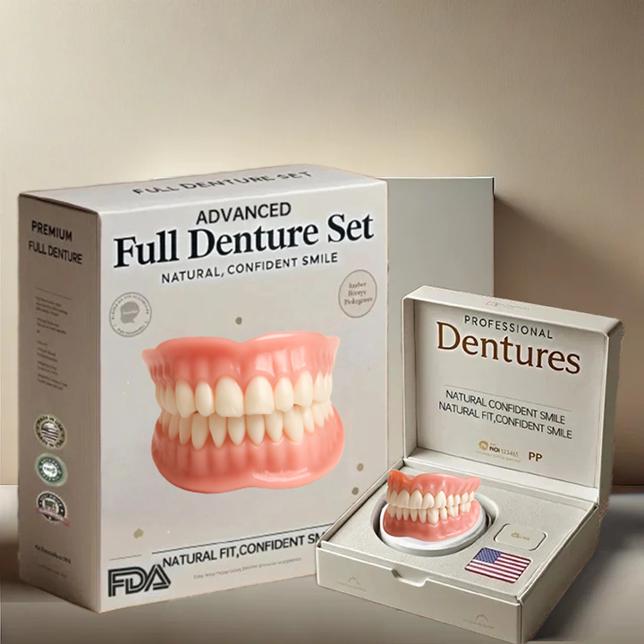 NESLEMY™-Advanced Full Denture Set (⏰Limited time discount last 30 minutes⏰)