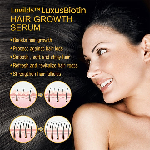 (🔥LAST DAY SALE-75% OFF) Lovilds™ Biotin Premium Hair Growth Serum