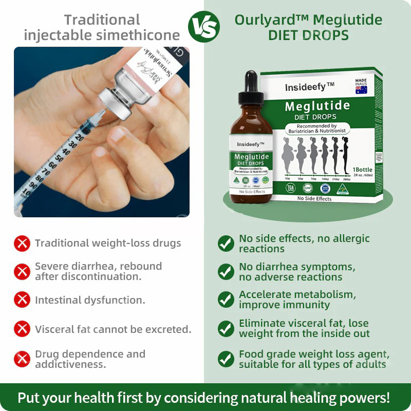 🍒Insideefy™ Meglutide Diet Drops - Made & Shipped From Australia👩⚕️