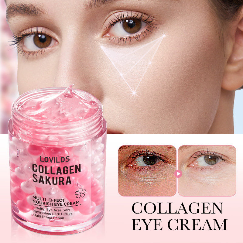 ✨🩵𝐋𝐚𝐬𝐭 𝐃𝐚𝐲 𝐃𝐢𝐬𝐜𝐨𝐮𝐧𝐭: 87% 𝐎𝐅𝐅🌸Lovids Collagen Sakura Multi-Effect Nourishing Eye Cream