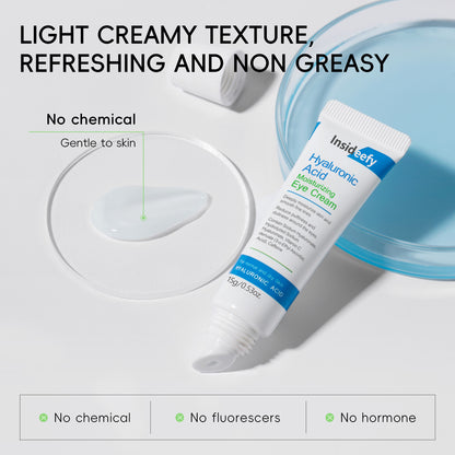 ✨Last Day Promotion 80% OFF - ✨Insideefy™HYALURONIC ACID MOISTURIZINCEYE CREAM